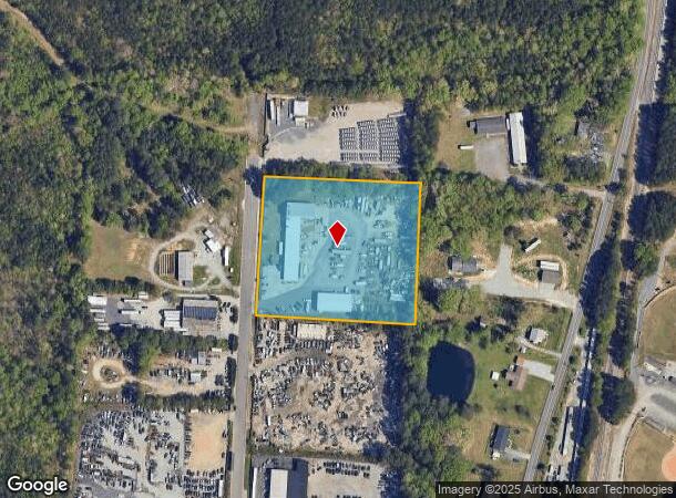  1038 Harvest Rd, Durham, NC Parcel Map