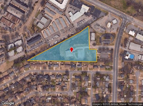 6161 Montridge Cv, Memphis, TN Parcel Map