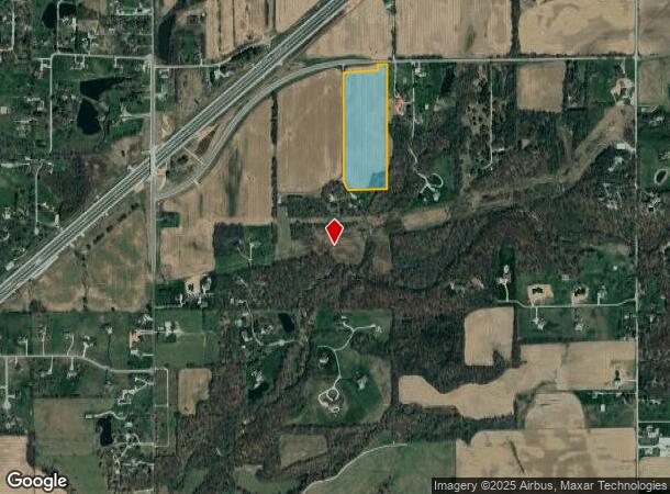  7885 N Whiteland Ln, Martinsville, IN Parcel Map