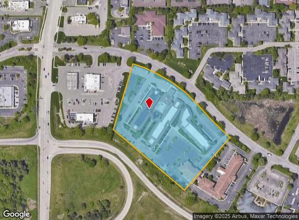  2209 University Park Dr, Okemos, MI Parcel Map