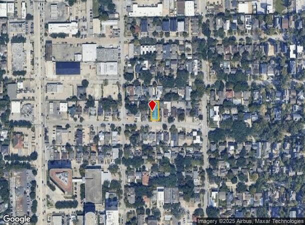  2426 Sunset Blvd, Houston, TX Parcel Map