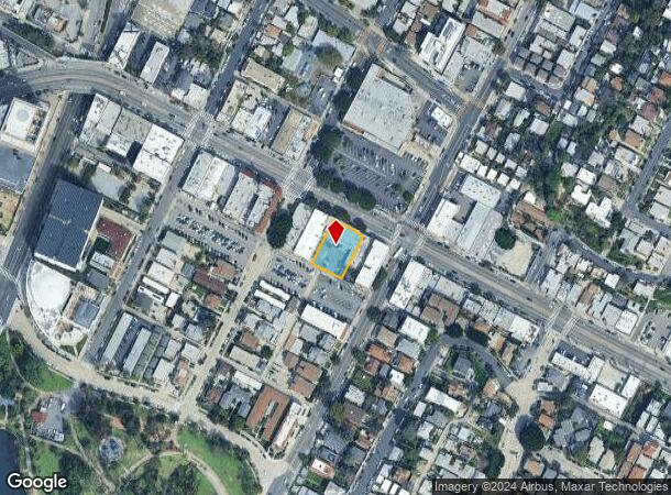  1612 W Sunset Blvd, Los Angeles, CA Parcel Map