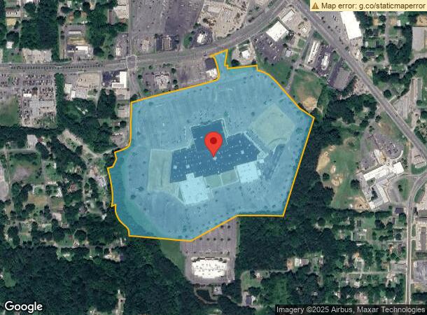  816 E Walnut Square Blvd, Dalton, GA Parcel Map