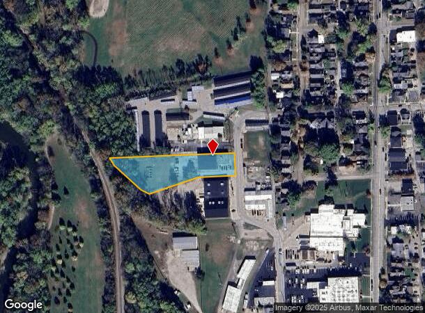 1460 Jackson St, Columbus, IN Parcel Map