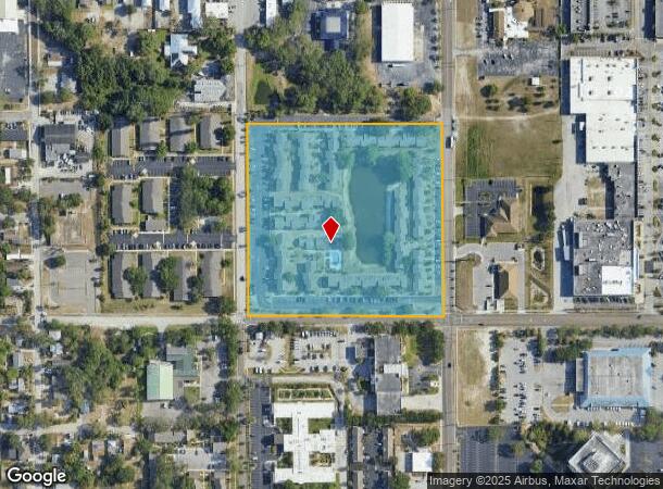715 E Lime St, Tarpon Springs, FL Parcel Map