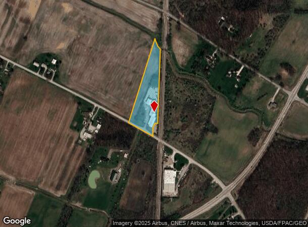 1004 W Hurd Rd, Monroe, MI Parcel Map