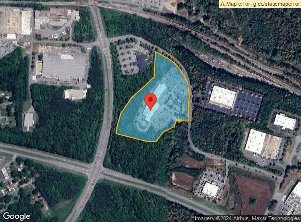  2424 Century Pl Se, Hickory, NC Parcel Map