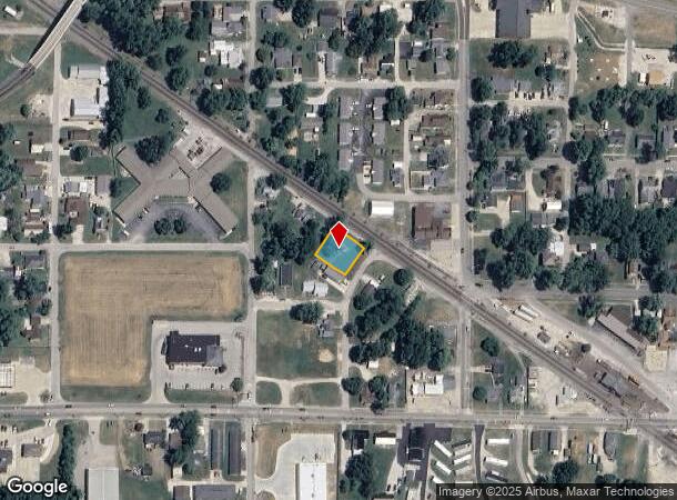  215 N Center St, Princeton, IN Parcel Map