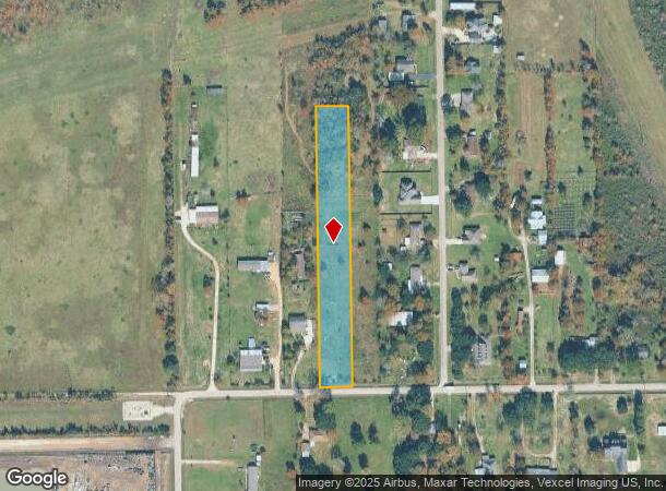  3807 Danek Rd, Crosby, TX Parcel Map