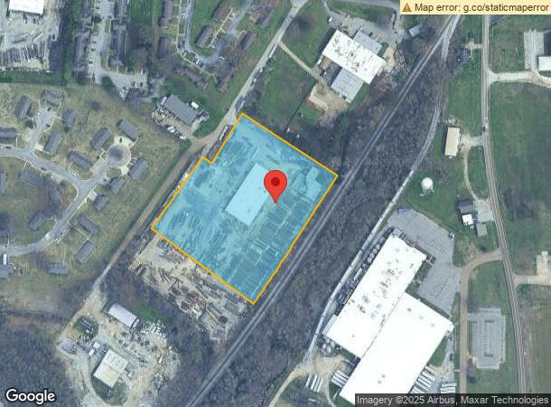  210 Overton St, Gallaway, TN Parcel Map