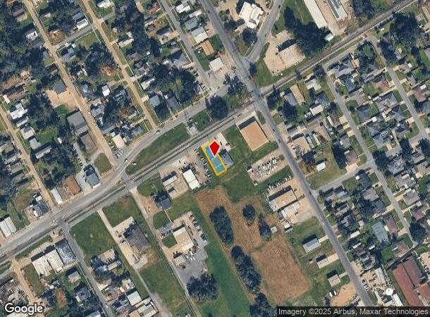 2025 Railroad St, Lutcher, LA Parcel Map