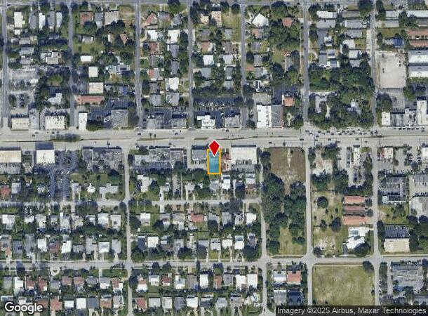 1624 E Atlantic Blvd, Pompano Beach, FL Parcel Map