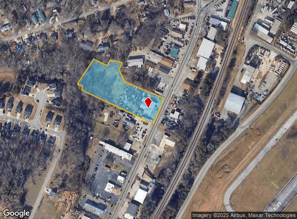  1608 Atlanta Hwy, Gainesville, GA Parcel Map