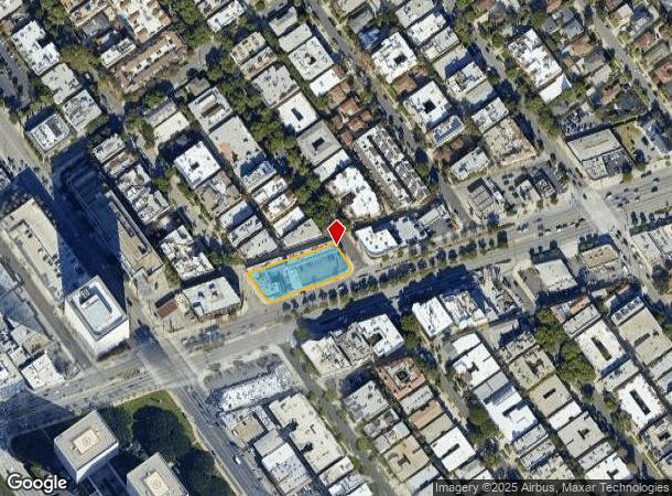 11031 Santa Monica Blvd, Los Angeles, CA Parcel Map