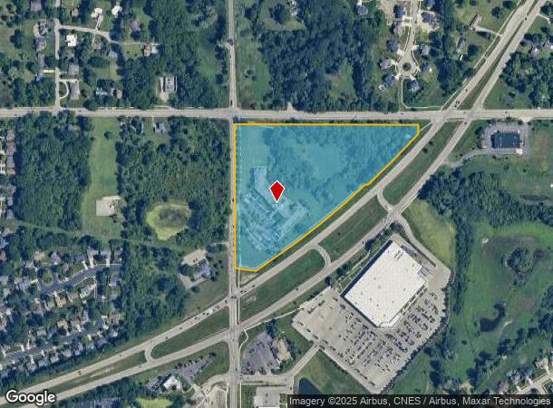 5968 Park Lake Rd, East Lansing, MI Parcel Map