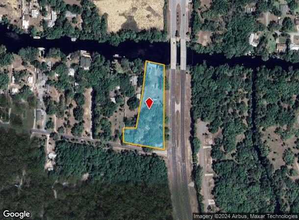  14035 W River Rd, Inglis, FL Parcel Map