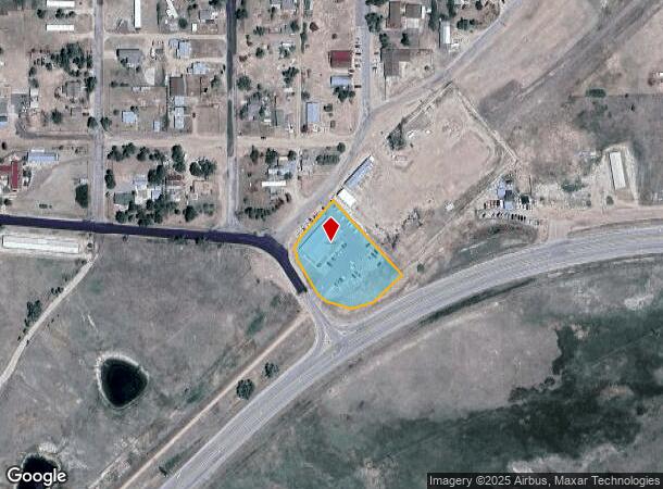  13055 Bradshaw Rd, Peyton, CO Parcel Map
