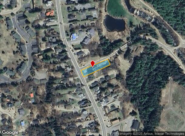  6006 Sentinel Rd, Lake Placid, NY Parcel Map