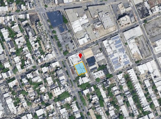  195 Newell St, Brooklyn, NY Parcel Map