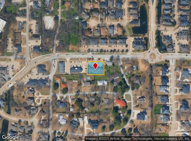 1117 Glade Rd, Colleyville, TX Parcel Map