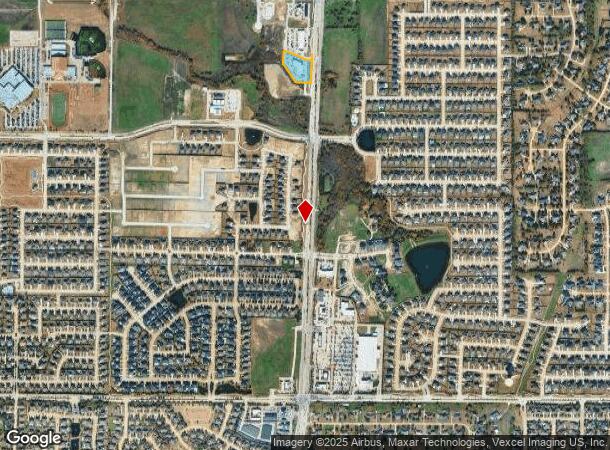 1921 N Preston Rd, Prosper, TX Parcel Map