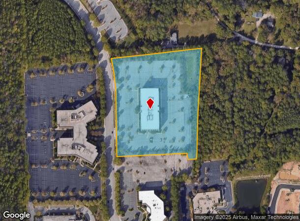  3800 Paramount Pky, Morrisville, NC Parcel Map