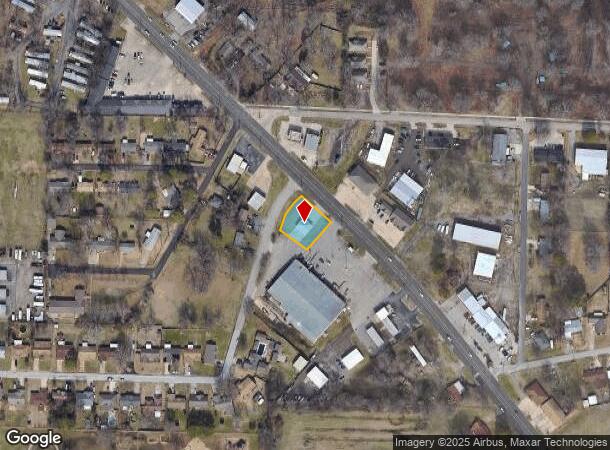 1219 Fort St, Barling, AR Parcel Map