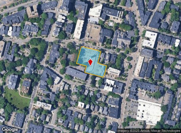  32 Marion St, Brookline, MA Parcel Map