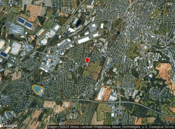  17827 Virginia Ave, Hagerstown, MD Parcel Map