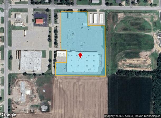  1601 W 1St St, Newton, KS Parcel Map