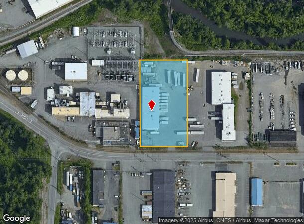  945 E 1St Ave, Anchorage, AK Parcel Map