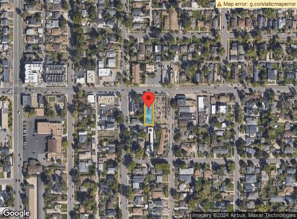  4928 W 29Th Ave, Denver, CO Parcel Map