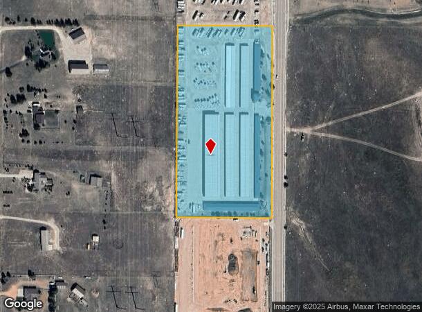 7630 Bent Grass Meadow Dr, Peyton, CO Parcel Map