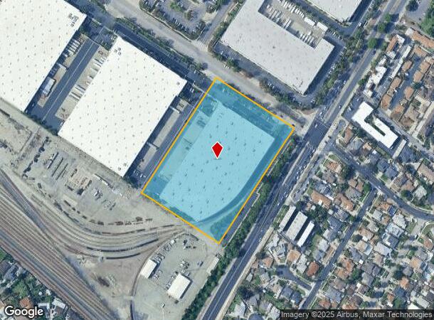 8900 Rex Rd, Pico Rivera, CA Parcel Map