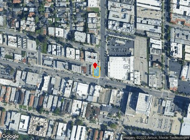 4505 Kester Ave, Sherman Oaks, CA Parcel Map