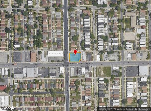  1958 W 79Th St, Chicago, IL Parcel Map