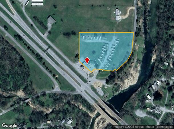 659 S S Rd, Colcord, OK Parcel Map