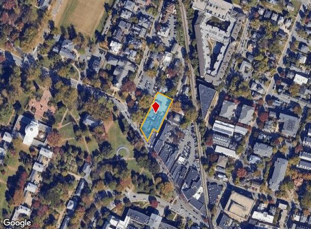 1607 University Ave, Charlottesville, VA Parcel Map