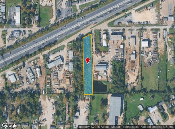 16226 East Fwy, Channelview, TX Parcel Map