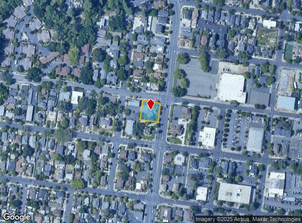  1041 Jefferson St, Napa, CA Parcel Map