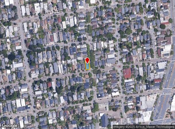  3146 King St, Berkeley, CA Parcel Map