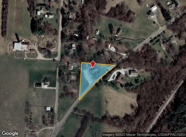 3475 Mechanicsburg Rd, Springfield, OH Parcel Map