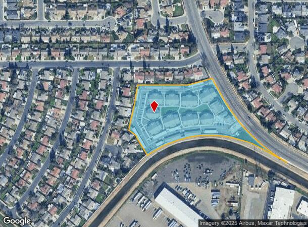 5555 N Dante Ave, Fresno, CA Parcel Map