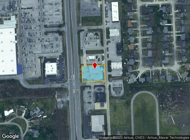  1920 N Coliseum Blvd, Fort Wayne, IN Parcel Map