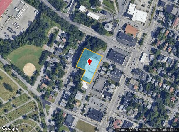 100 Nashua St, Providence, RI Parcel Map