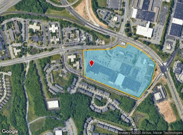  1 University Plz, Newark, DE Parcel Map