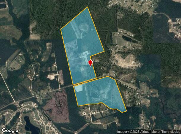  500 Tar Landing Rd, Holly Ridge, NC Parcel Map