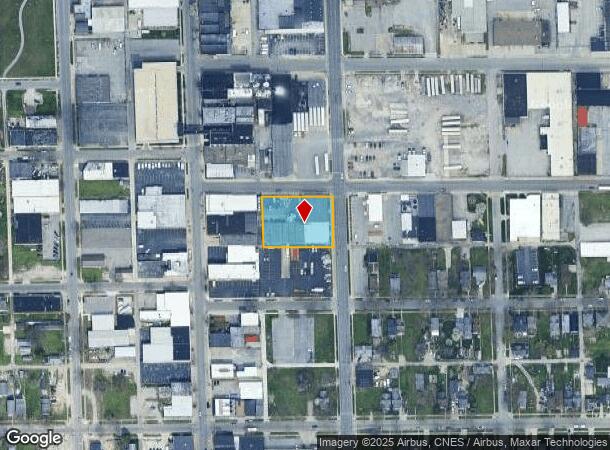  134 E Wallace St, Fort Wayne, IN Parcel Map