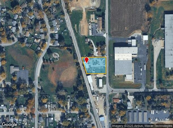 1304 Graham St, Franklin, IN Parcel Map