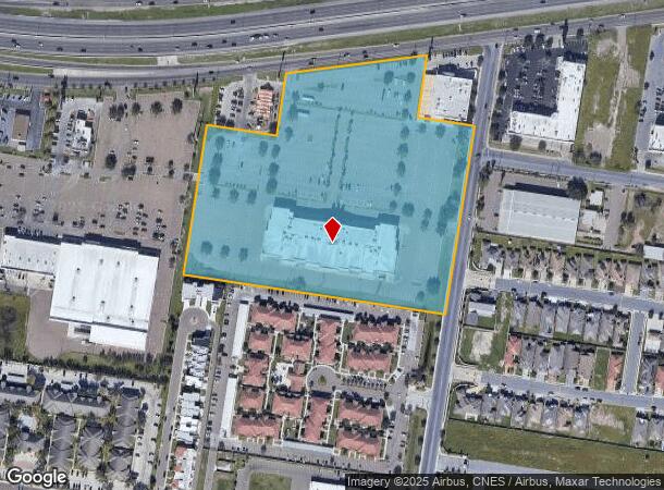  2516 E Interstate Highway 2, Mission, TX Parcel Map